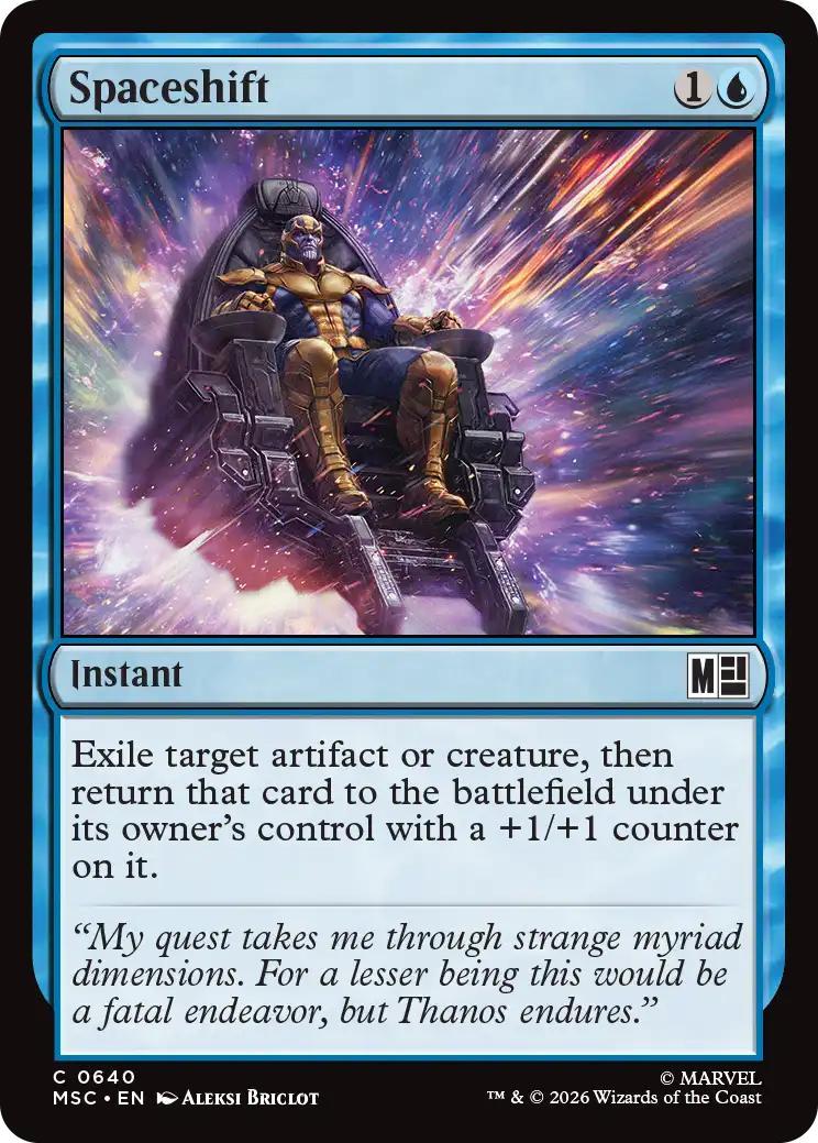 Spaceshift [640] [Jumpstart] [Marvel Super Heroes: Commander] [Non-Foil]