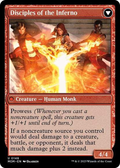 Invasion of Regatha // Disciples of the Inferno [148] [March of the Machine] [Non-Foil]