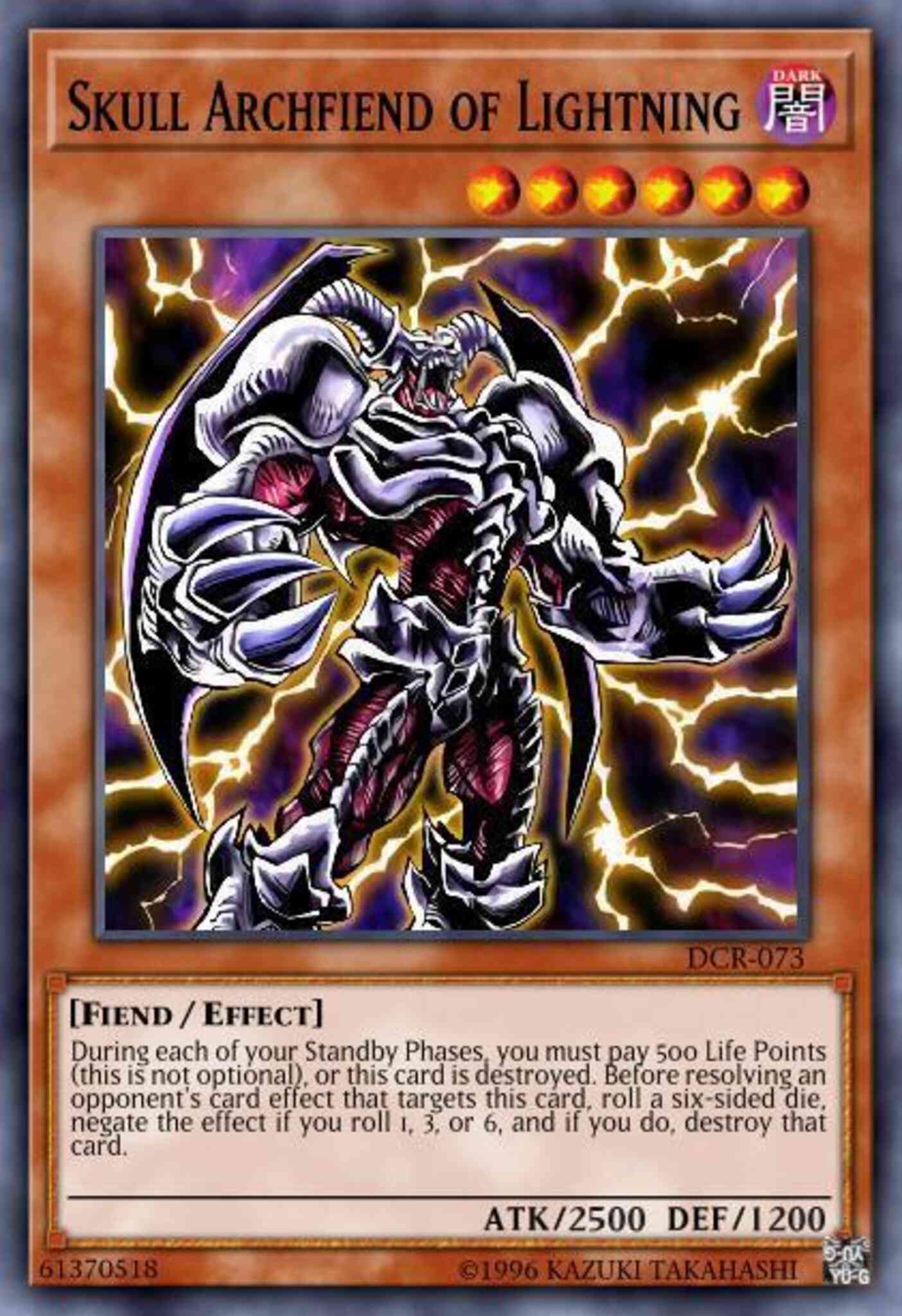Skull Archfiend of Lightning - BP01-EN006 - Starfoil Rare - Unlimited