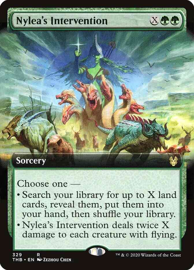 Nylea's Intervention [329] [Extended Art] [Theros Beyond Death] [Non-Foil]