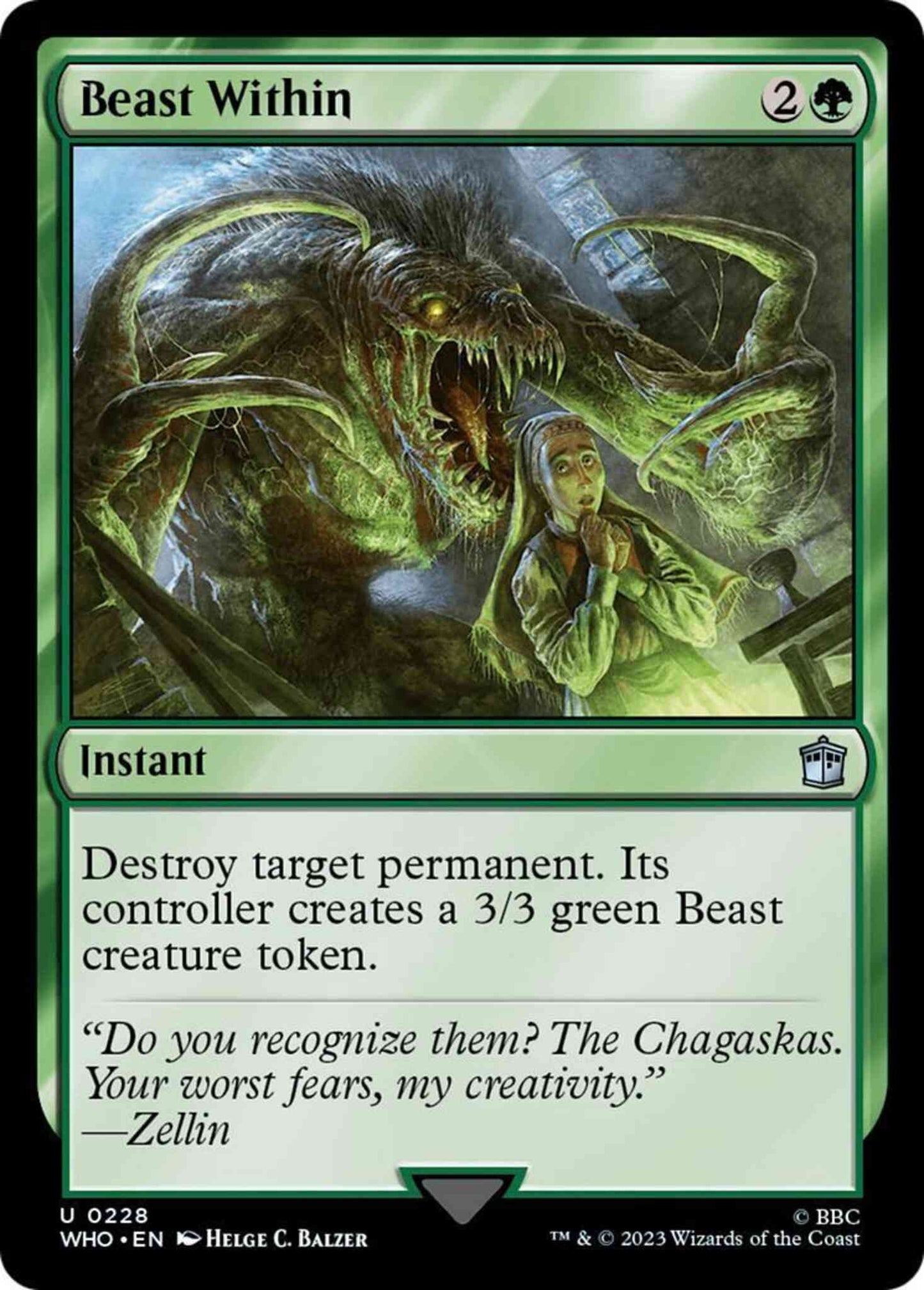 Beast Within [228] [Universes Beyond: Doctor Who] [Non-Foil]