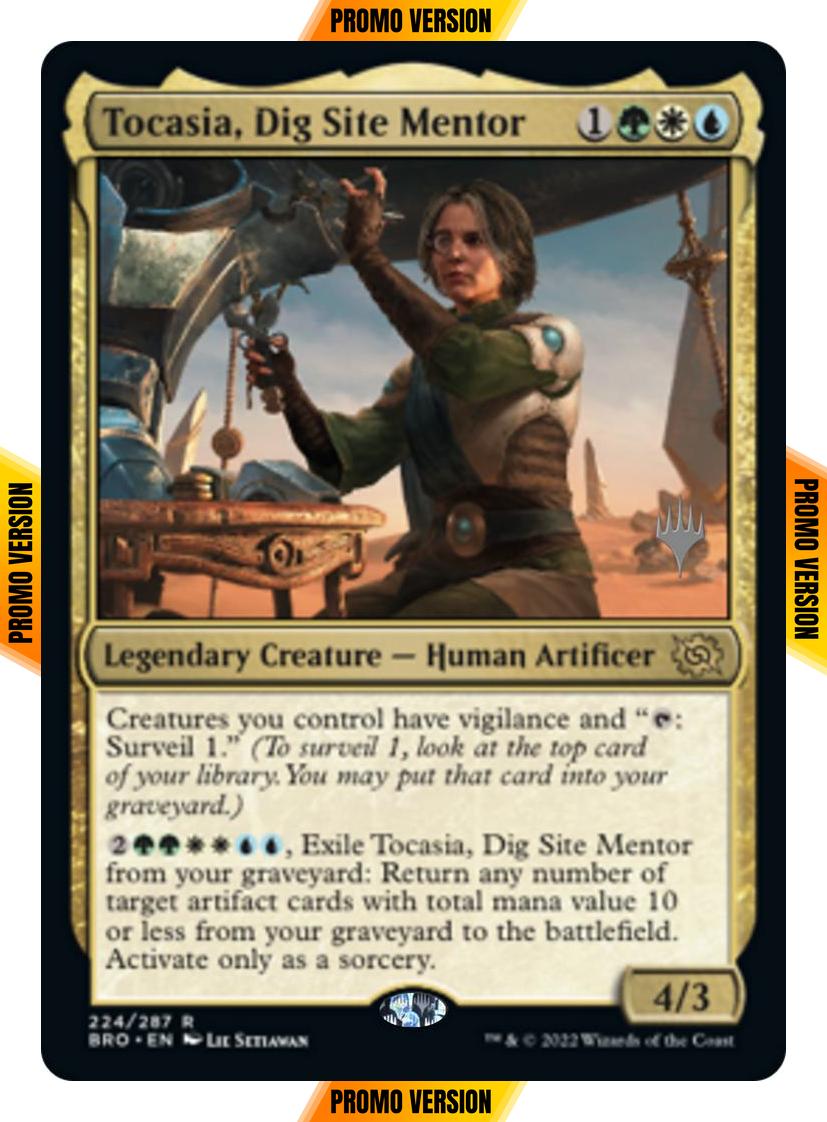 Tocasia, Dig Site Mentor [224p] [Promo Pack] [The Brothers' War: Promos] [Non-Foil]