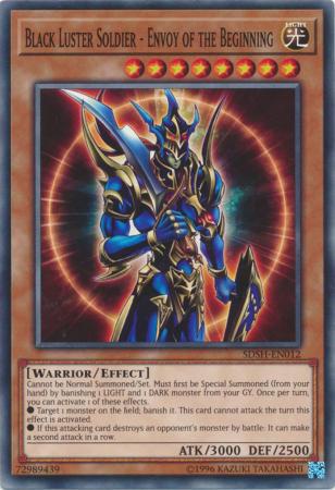 Black Luster Soldier - Envoy of the Beginning - SDSH-EN012 - Common - Unlimited