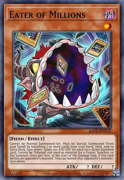 Eater of Millions - BLRR-EN078 - Ultra Rare - 1st Edition