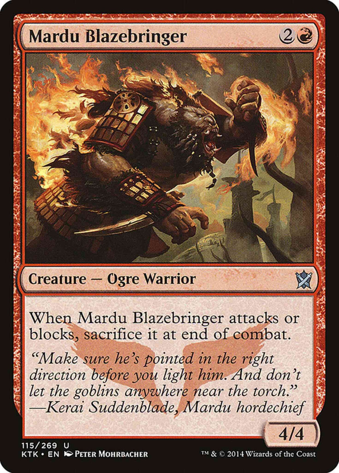 Mardu Blazebringer [115] [Khans Of Tarkir] [Non-Foil]