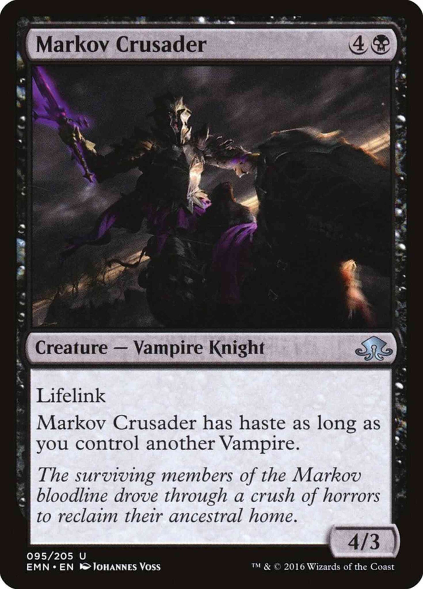 Markov Crusader [95] [Eldritch Moon] [Non-Foil]