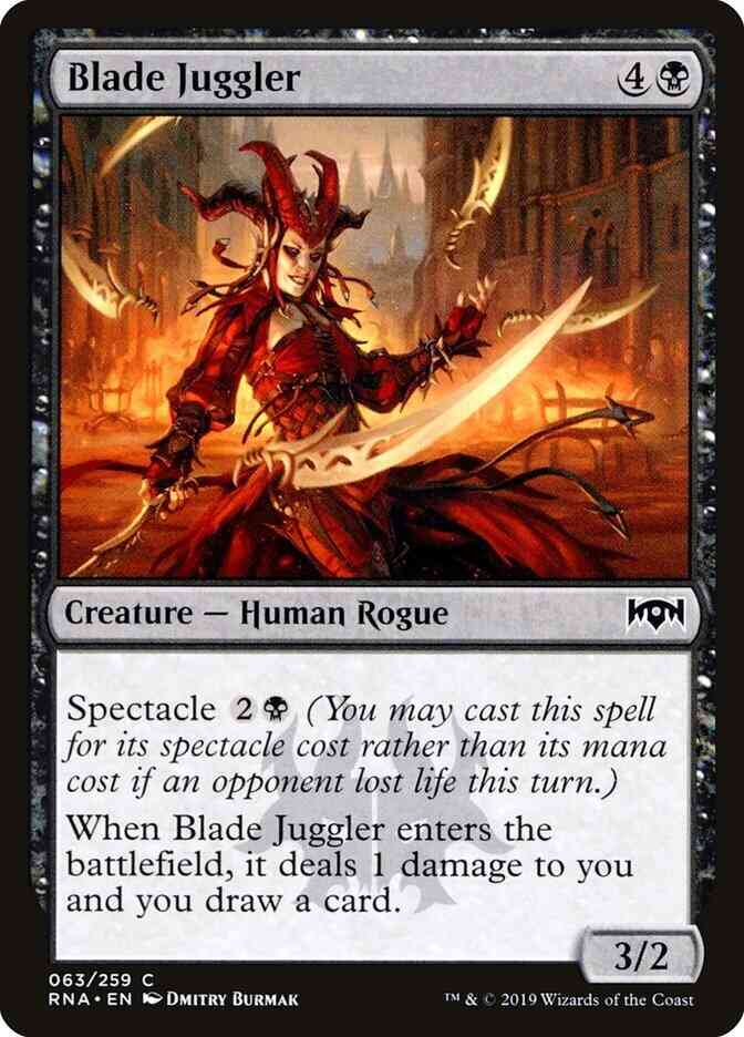Blade Juggler [63] [Ravnica Allegiance] [Non-Foil]