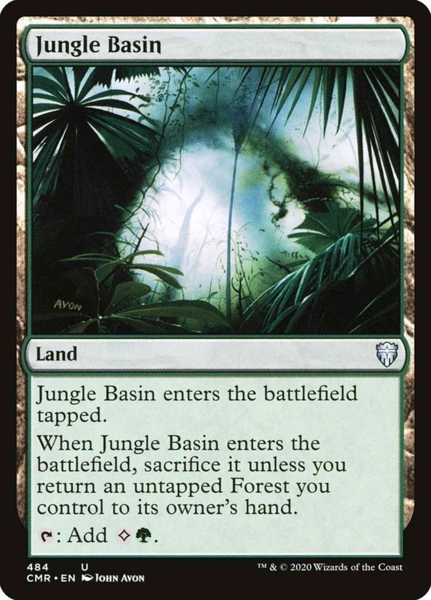 Jungle Basin [484] [Commander Legends] [Non-Foil]