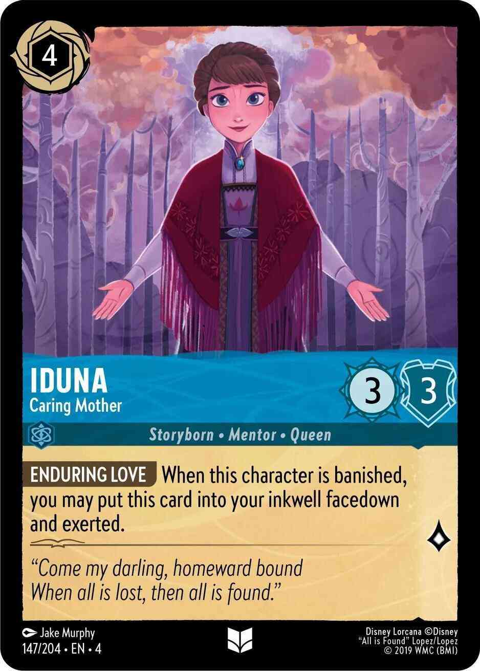 Iduna - Caring Mother - 147/204 [Ursula's Return] [Non-Foil]