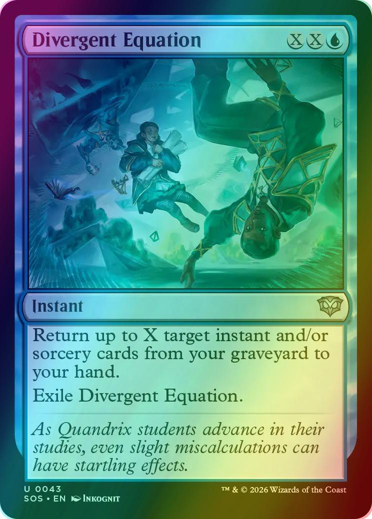 Divergent Equation [43] [Secrets of Strixhaven] [Foil]