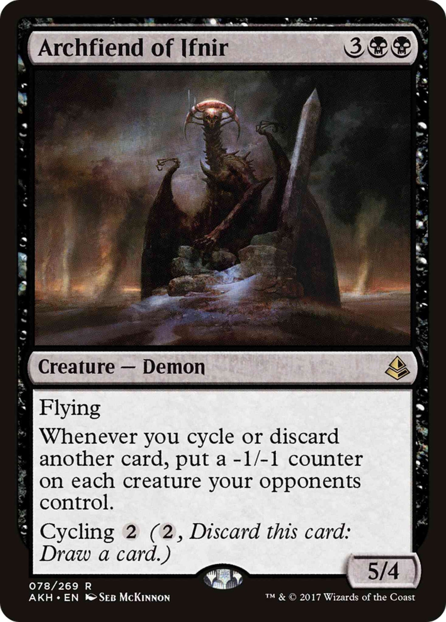 Archfiend of Ifnir [78] [Amonkhet] [Non-Foil]
