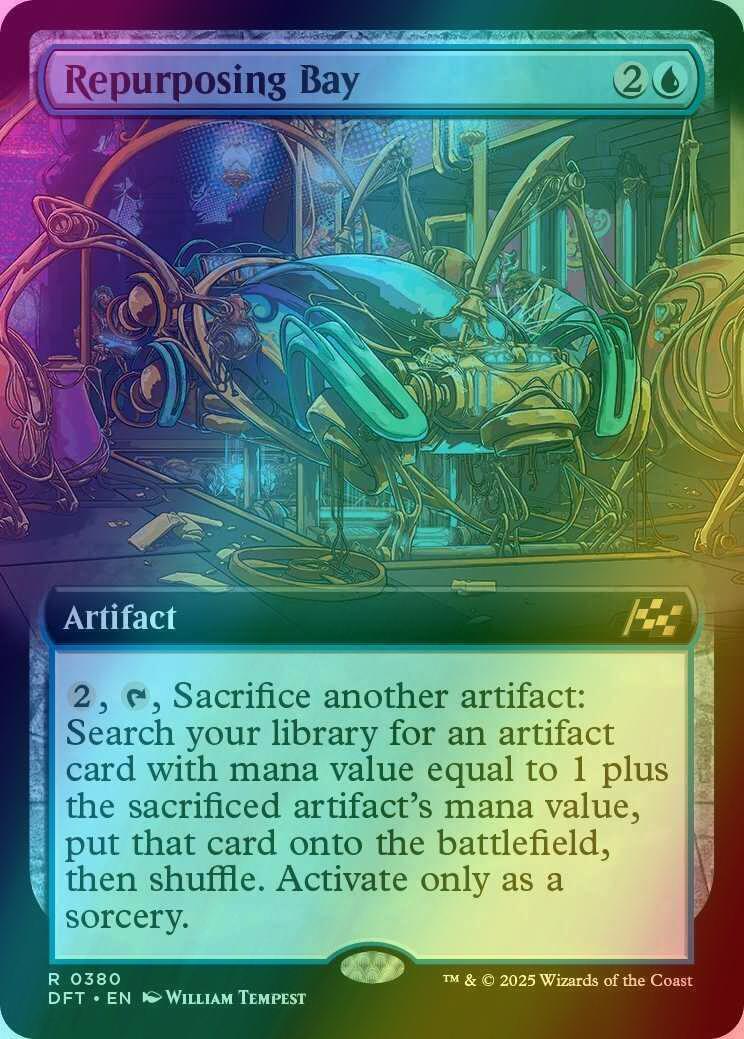 Repurposing Bay [380] [Extended Art] [Aetherdrift] [Foil]