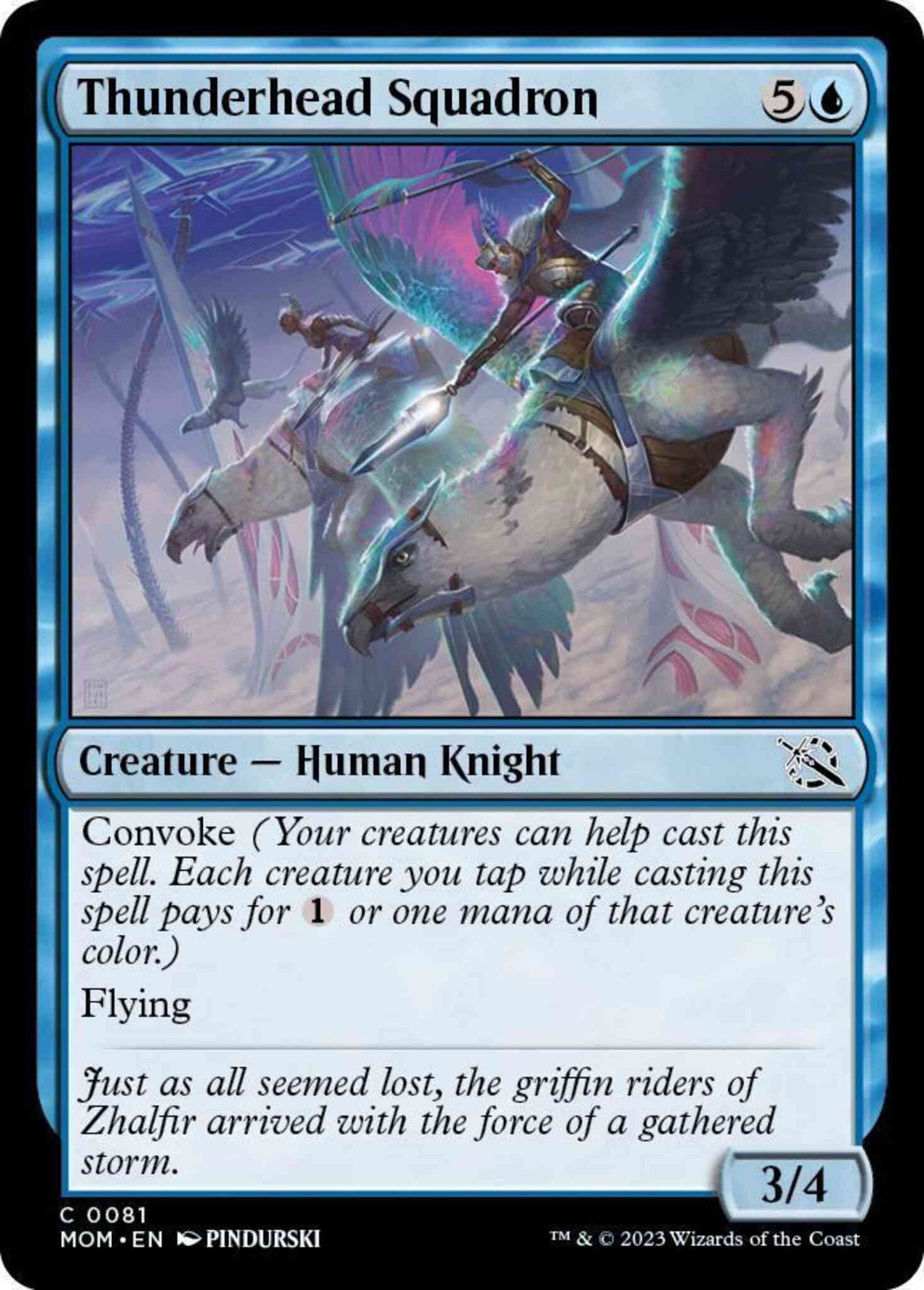 Thunderhead Squadron [81] [March of the Machine] [Non-Foil]