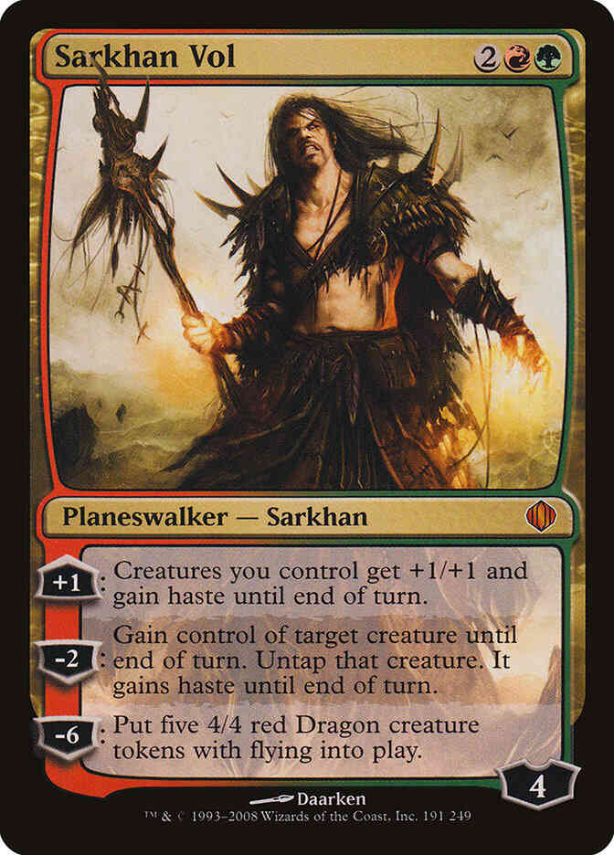 Sarkhan Vol [191] [Shards Of Alara] [Non-Foil]