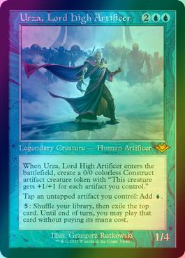 Urza, Lord High Artificer [11] [Retro Frame] [Modern Horizons 1 Timeshifts] [Foil]