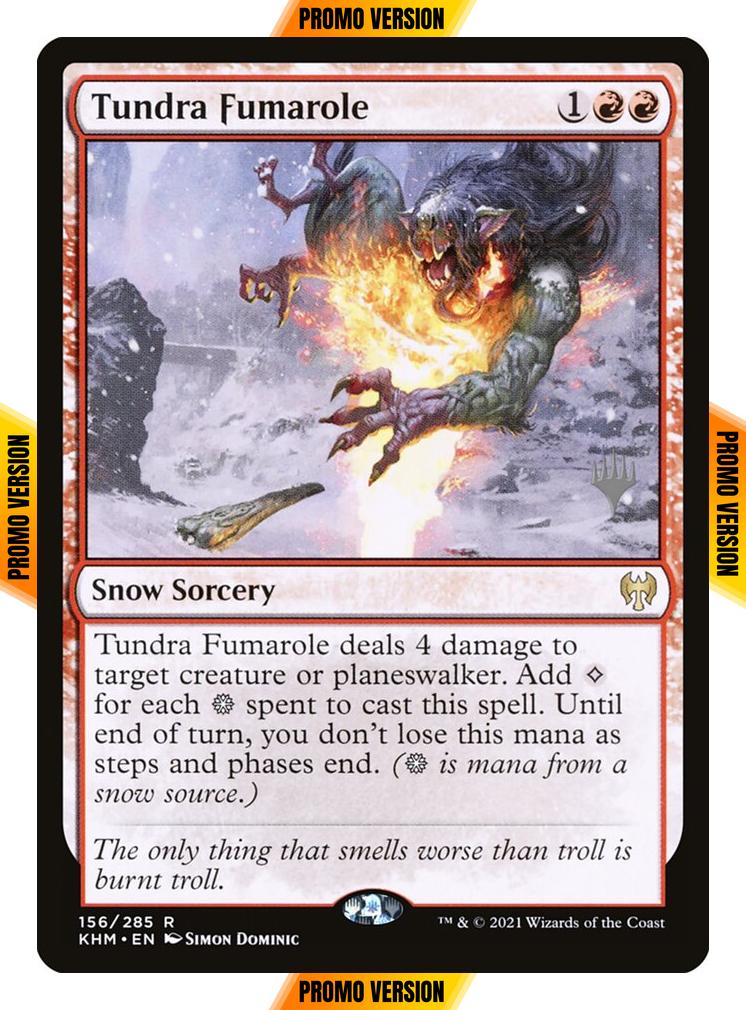Tundra Fumarole [Promo Pack] [156p] [Kaldheim Promos] [Foil]