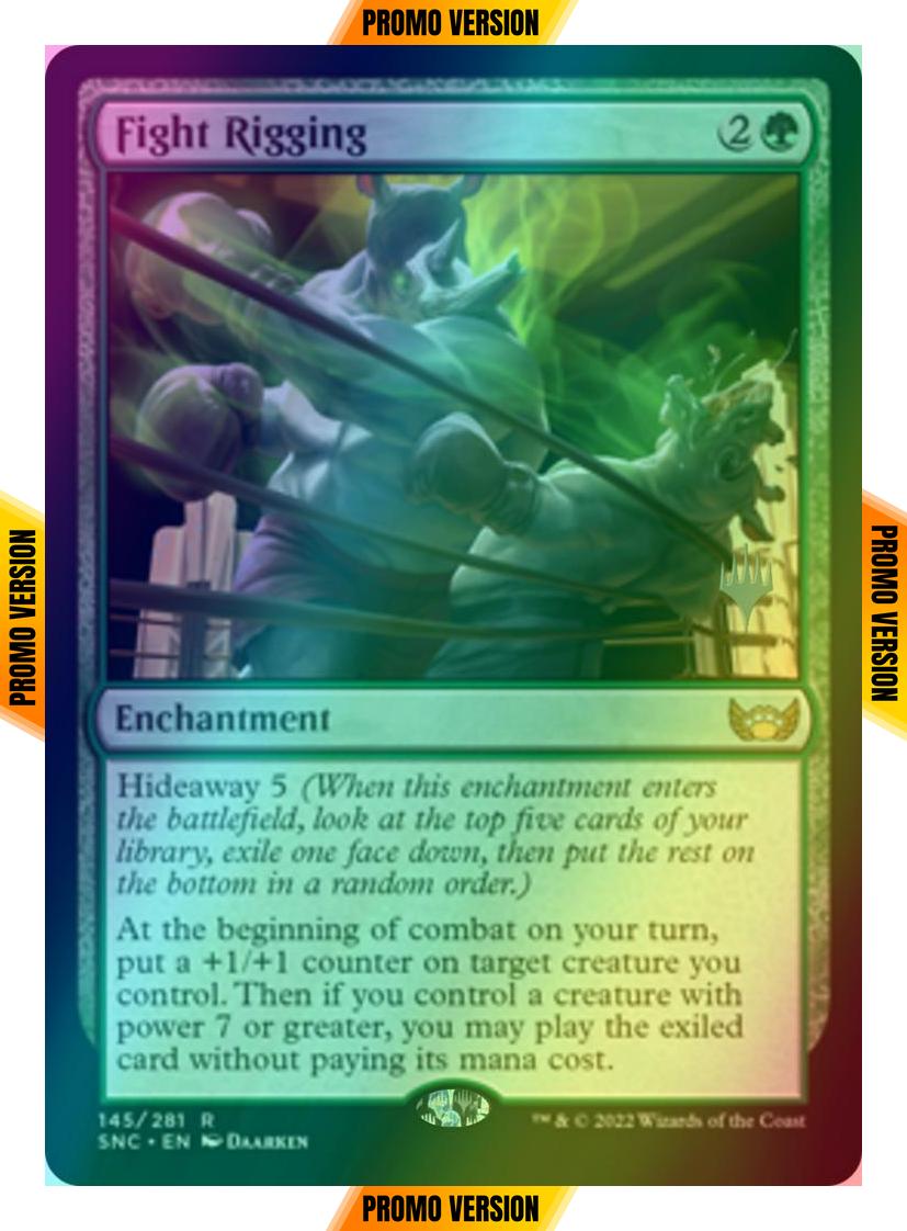 Fight Rigging [Promo Pack] [145p] [Streets of New Capenna: Promos] [Foil]