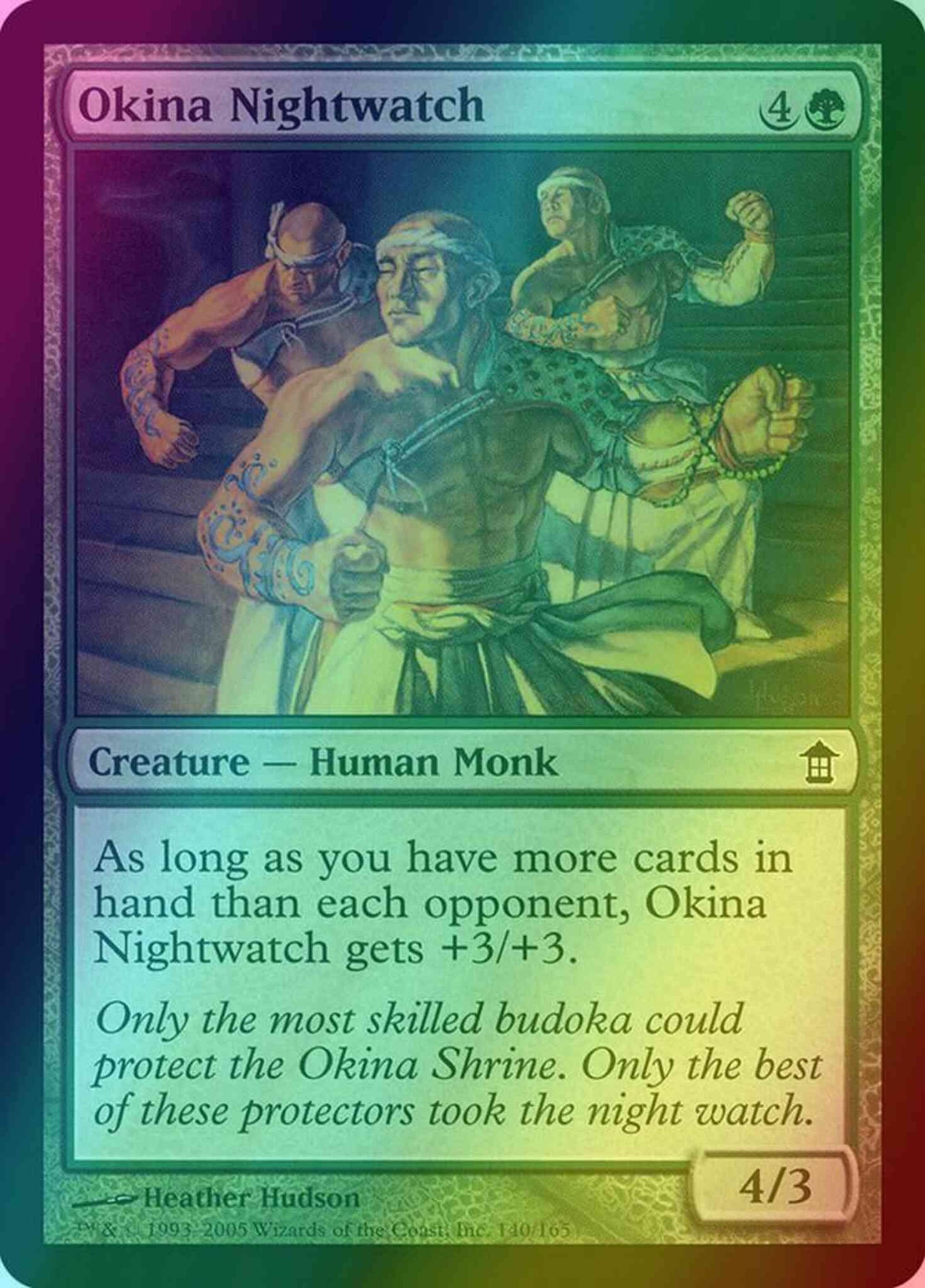 Okina Nightwatch [140] [Saviors of Kamigawa] [Foil]