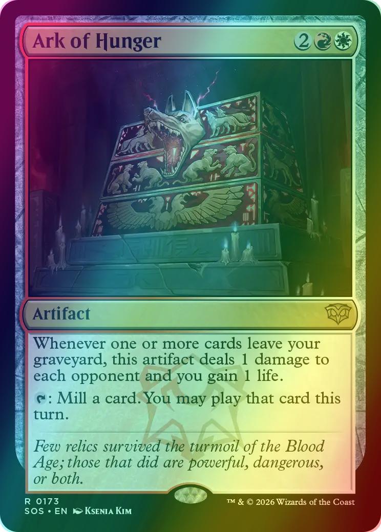 Ark of Hunger [173] [Secrets of Strixhaven] [Foil]