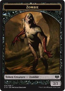 Germ Token (14) // Zombie Token (16) [Commander 2014 Tokens] [Non-Foil]