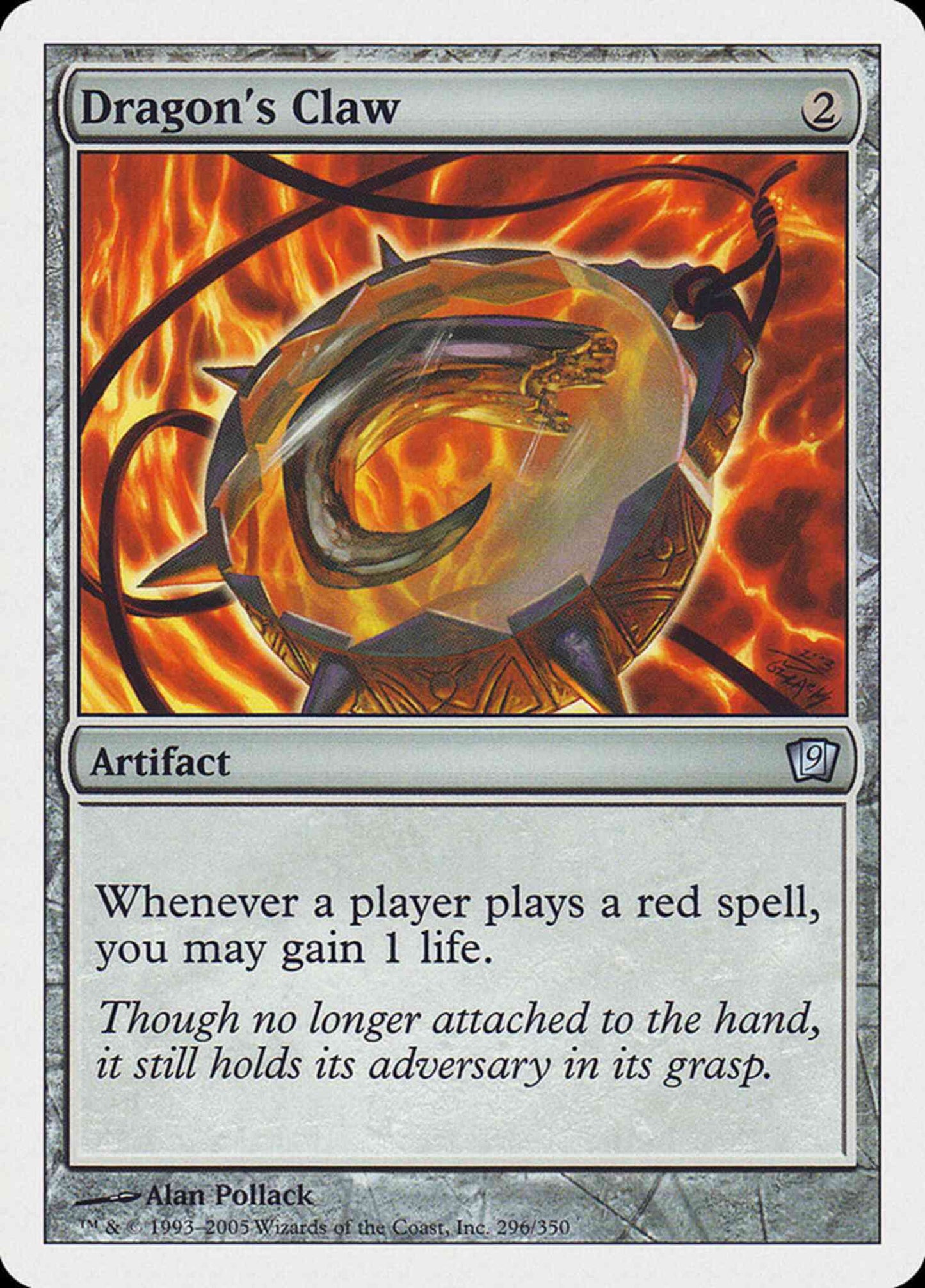 Dragon's Claw [296] [Ninth Edition] [Non-Foil]