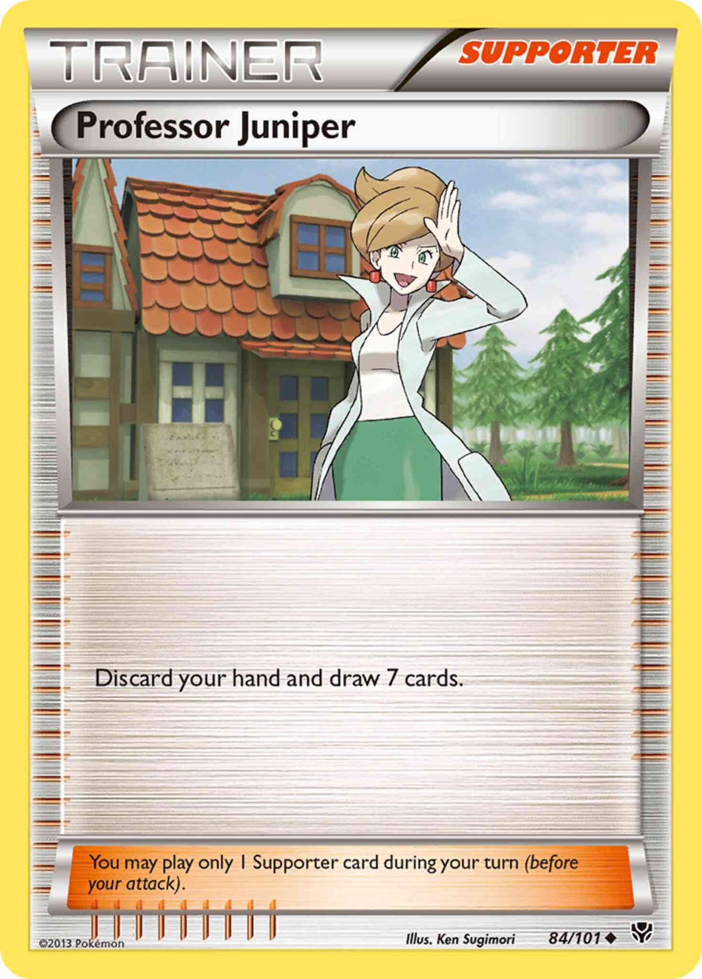 Professor Juniper - 84/101 - Uncommon [bw10-84] [Non-Holo]