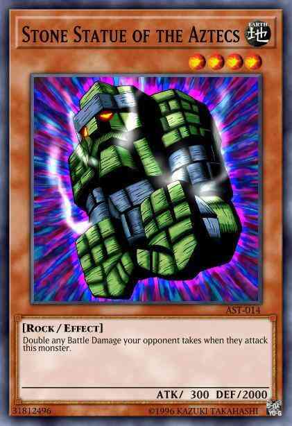 Stone Statue of the Aztecs - AST-014 - Super Rare - 1st Edition