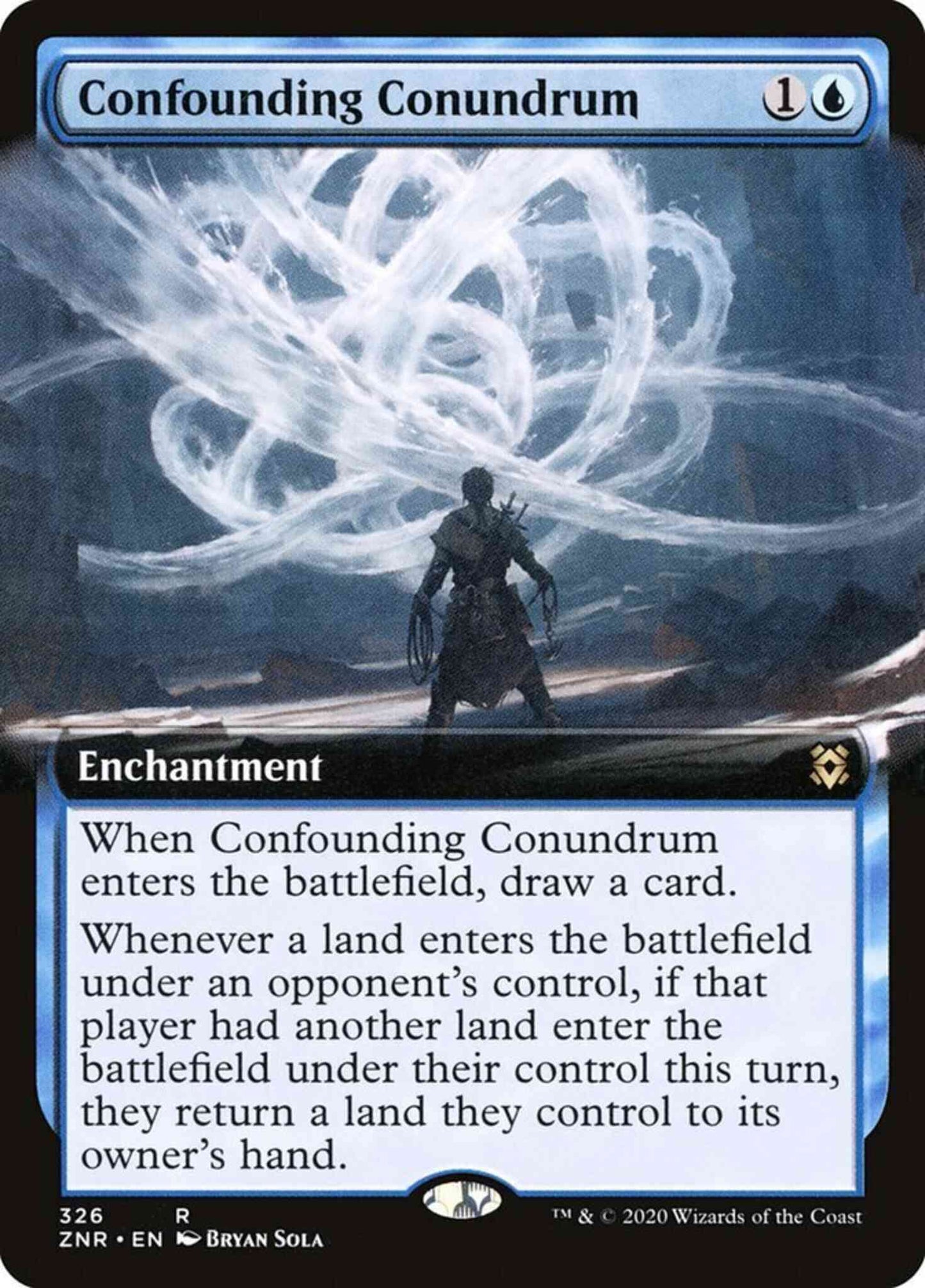Confounding Conundrum [326] [Extended Art] [Zendikar Rising] [Non-Foil]
