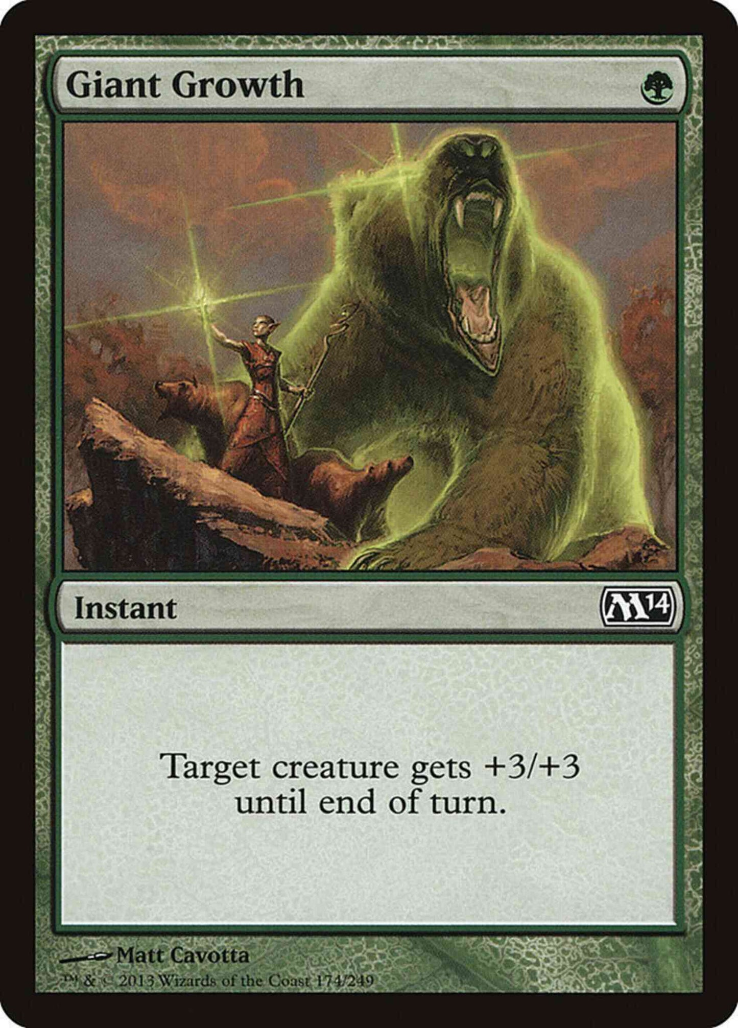 Giant Growth [174] [Magic 2014] [Non-Foil]