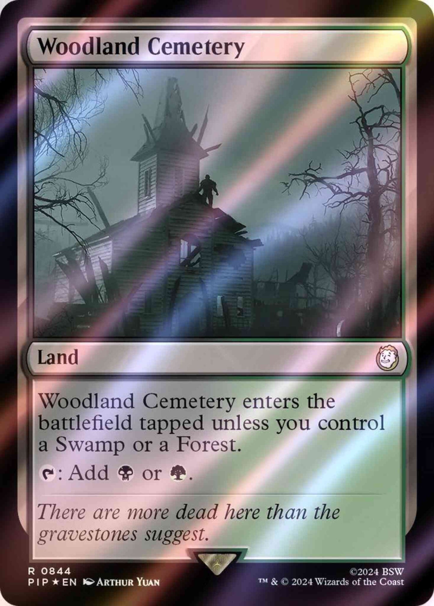 Woodland Cemetery [844] [Fallout] [Surge Foil]