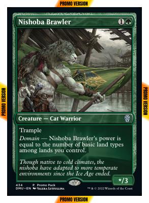Nishoba Brawler [434] [Dark Frame Promo Pack] [Dominaria United] [Non-Foil]