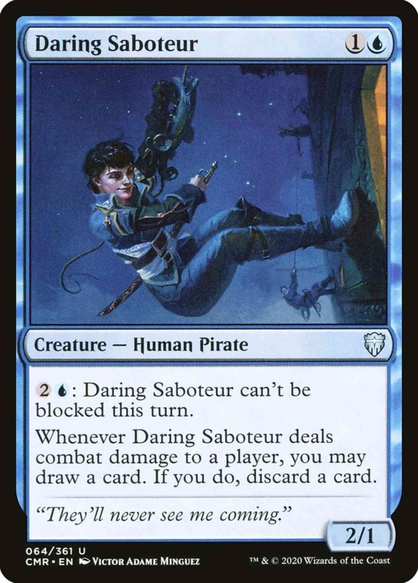 Daring Saboteur [64] [Commander Legends] [Non-Foil]