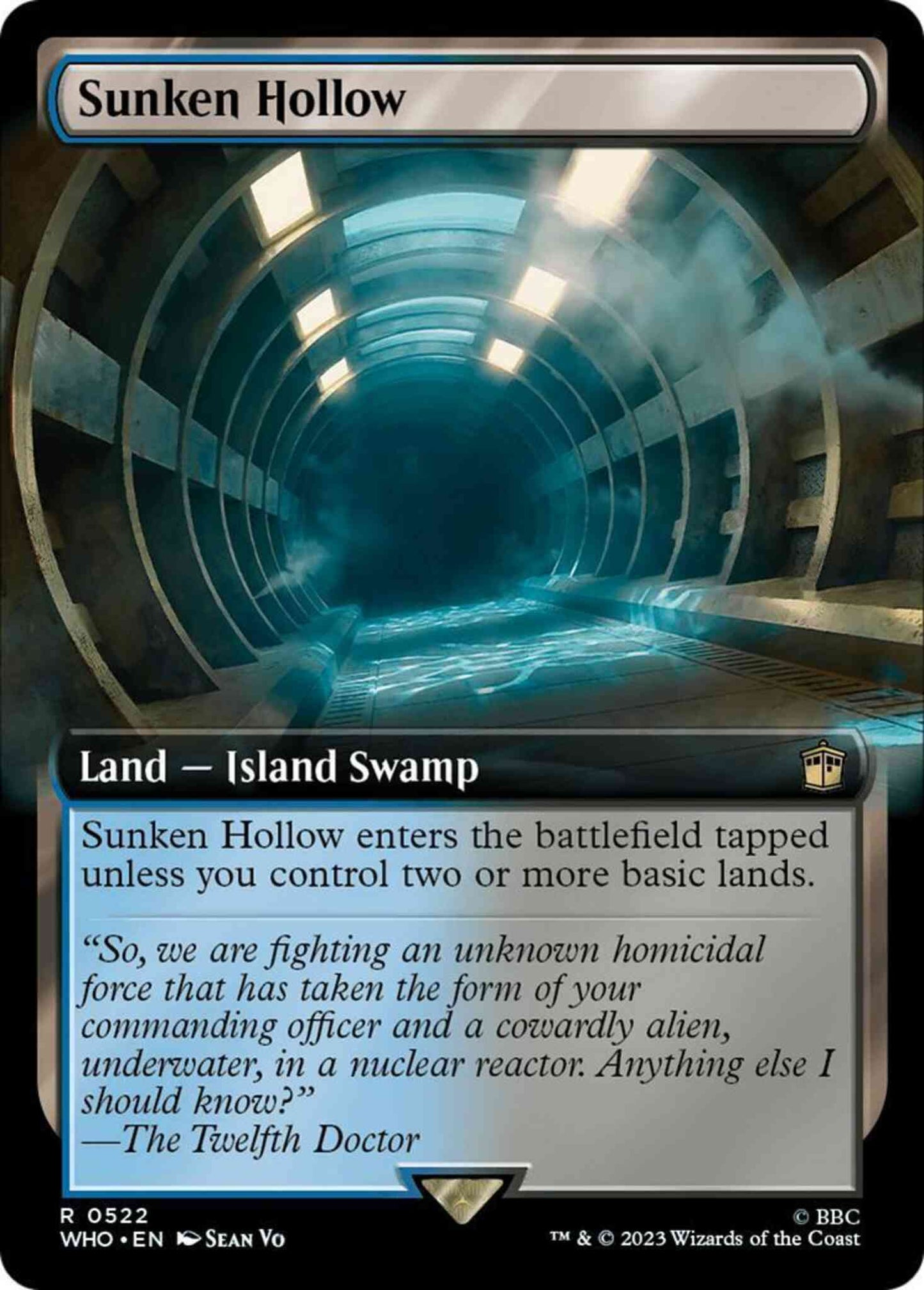 Sunken Hollow [522] [Extended Art] [Universes Beyond: Doctor Who] [Non-Foil]
