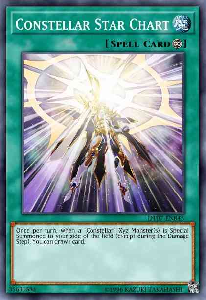 Constellar Star Chart - DT07-EN045 - Duel Terminal Normal Parallel Rare - Duel Terminal