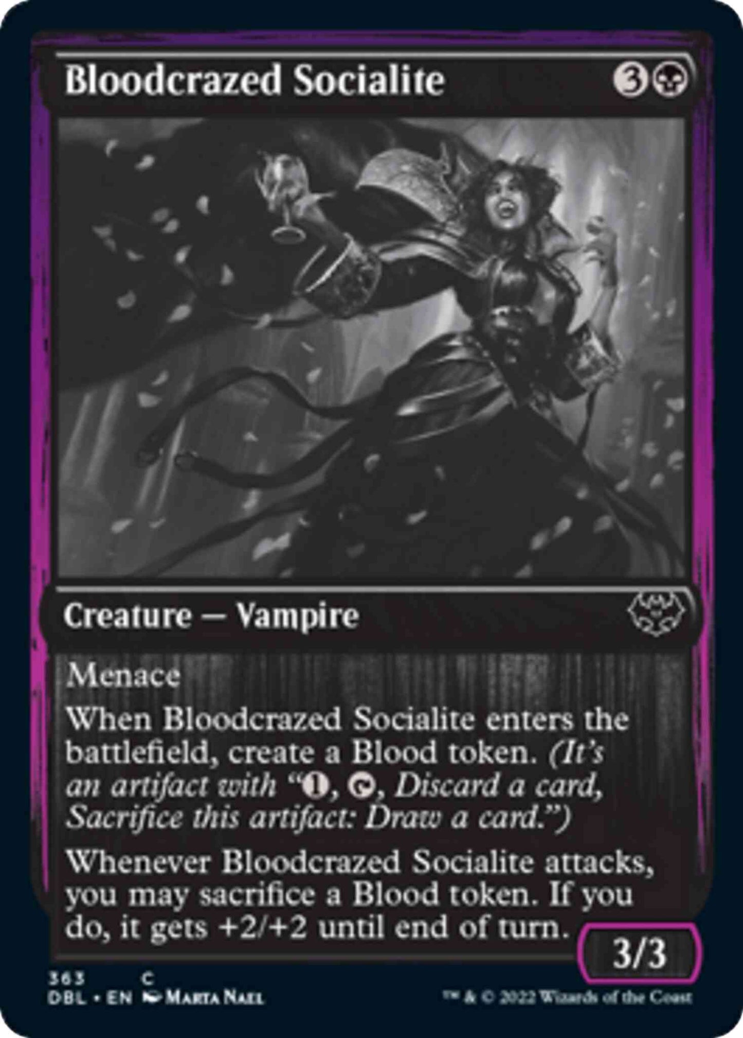 Bloodcrazed Socialite [363] [Innistrad: Double Feature] [Non-Foil]