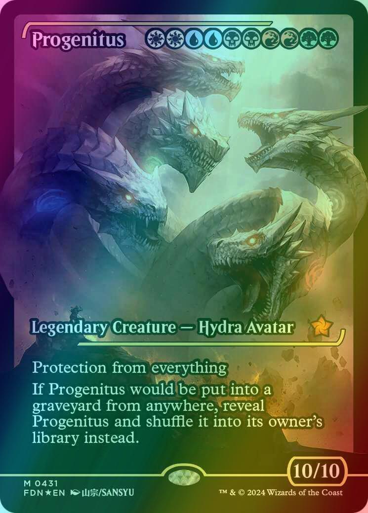 Progenitus [431] [Japan Showcase] [Foundations] [Foil]