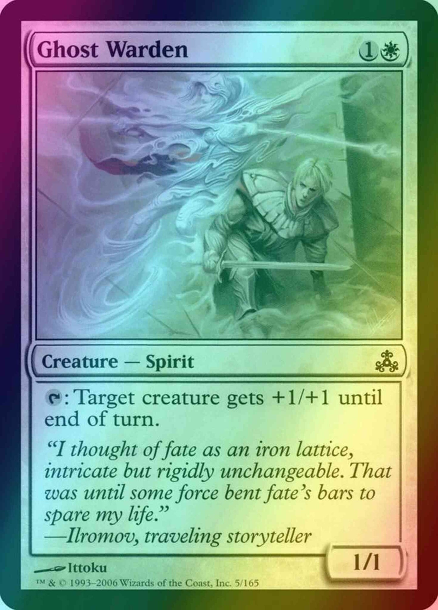 Ghost Warden [5] [Guildpact] [Foil]