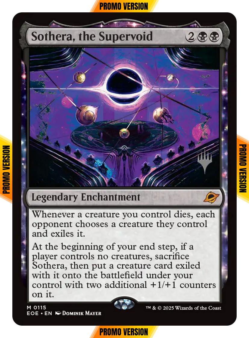 Sothera, the Supervoid [115p] [Promo Pack] [Edge of Eternities: Promos] [Non-Foil]