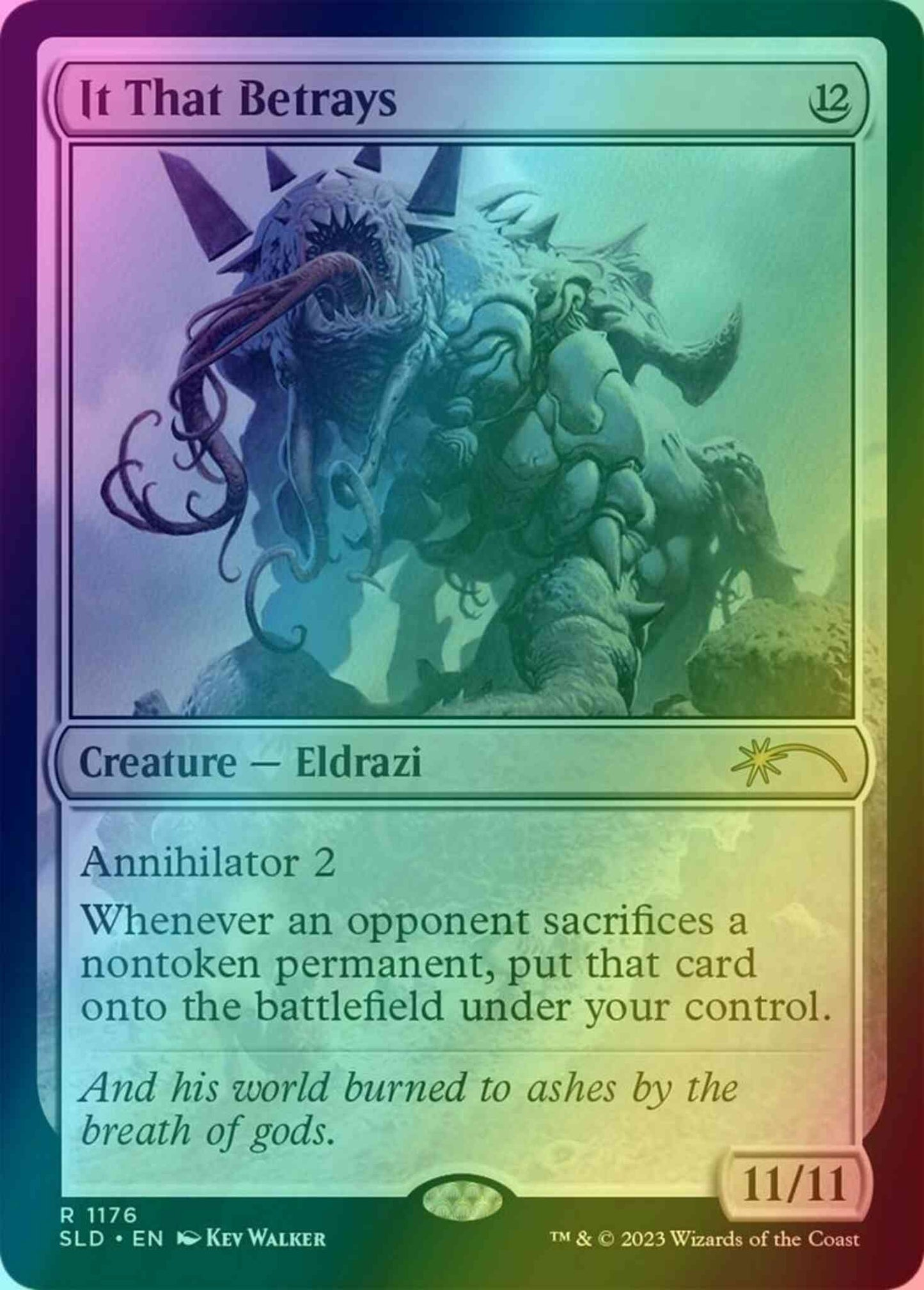 It That Betrays [1176] [Kev Walker] [Secret Lair Drop] [Foil]