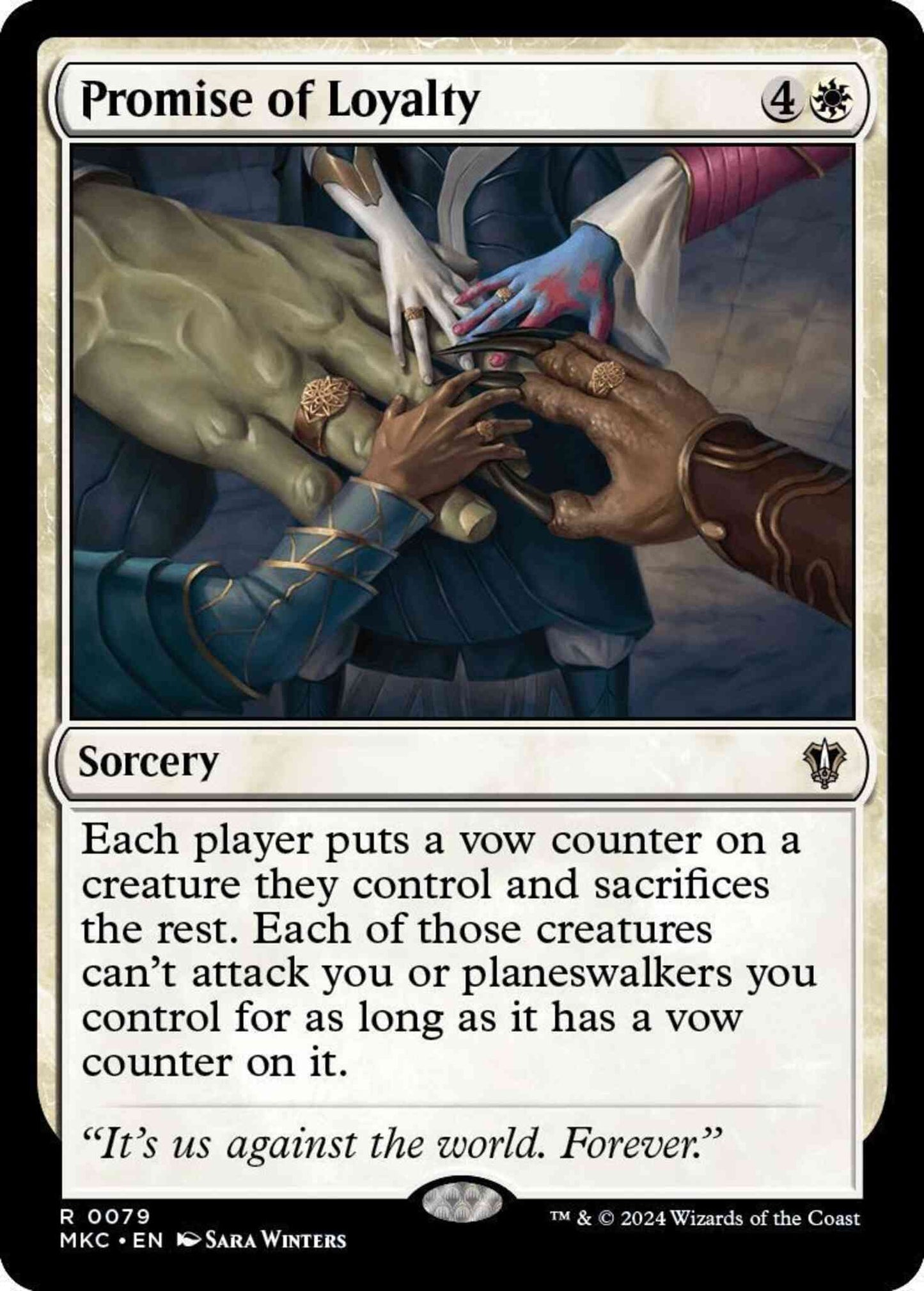 Promise of Loyalty [79] [Murders at Karlov Manor: Commander] [Non-Foil]