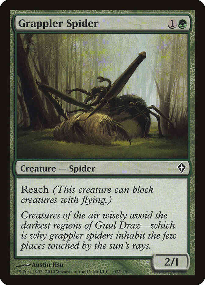 Grappler Spider [102] [Worldwake] [Non-Foil]