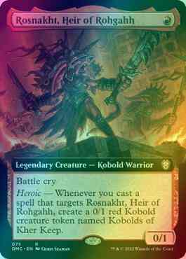 Rosnakht, Heir of Rohgahh [75] [Extended Art] [Dominaria United: Commander] [Foil]