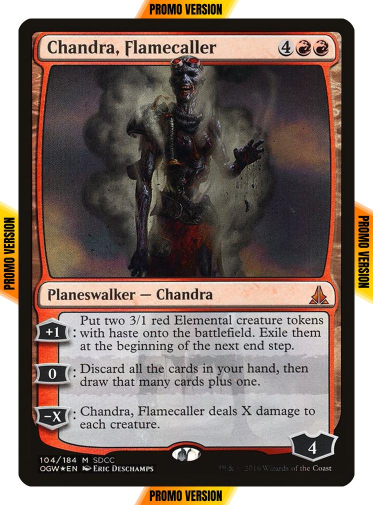 Chandra, Flamecaller [104] [San Diego Comic-Con 2016] [Foil]