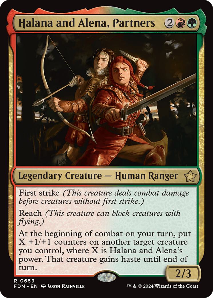 Halana and Alena, Partners [659] [Foundations] [Non-Foil]