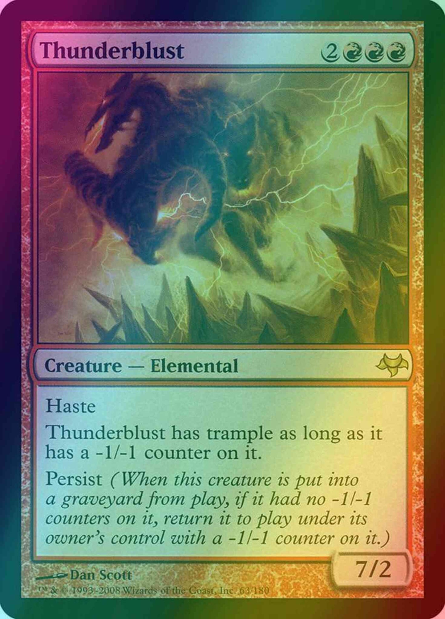 Thunderblust [63] [Eventide] [Foil]