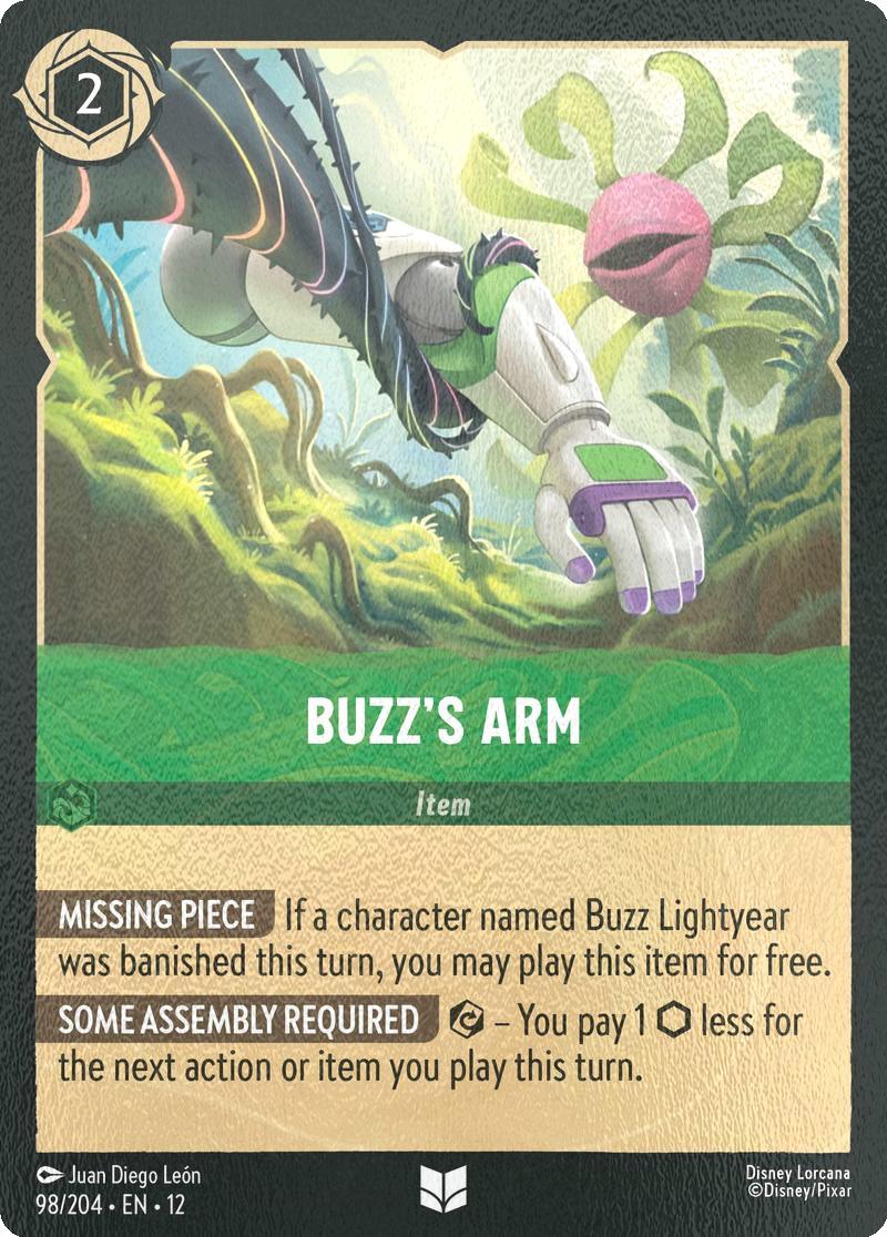 Buzz's Arm - 98/204 [Wilds Unknown] [Cold Foil]