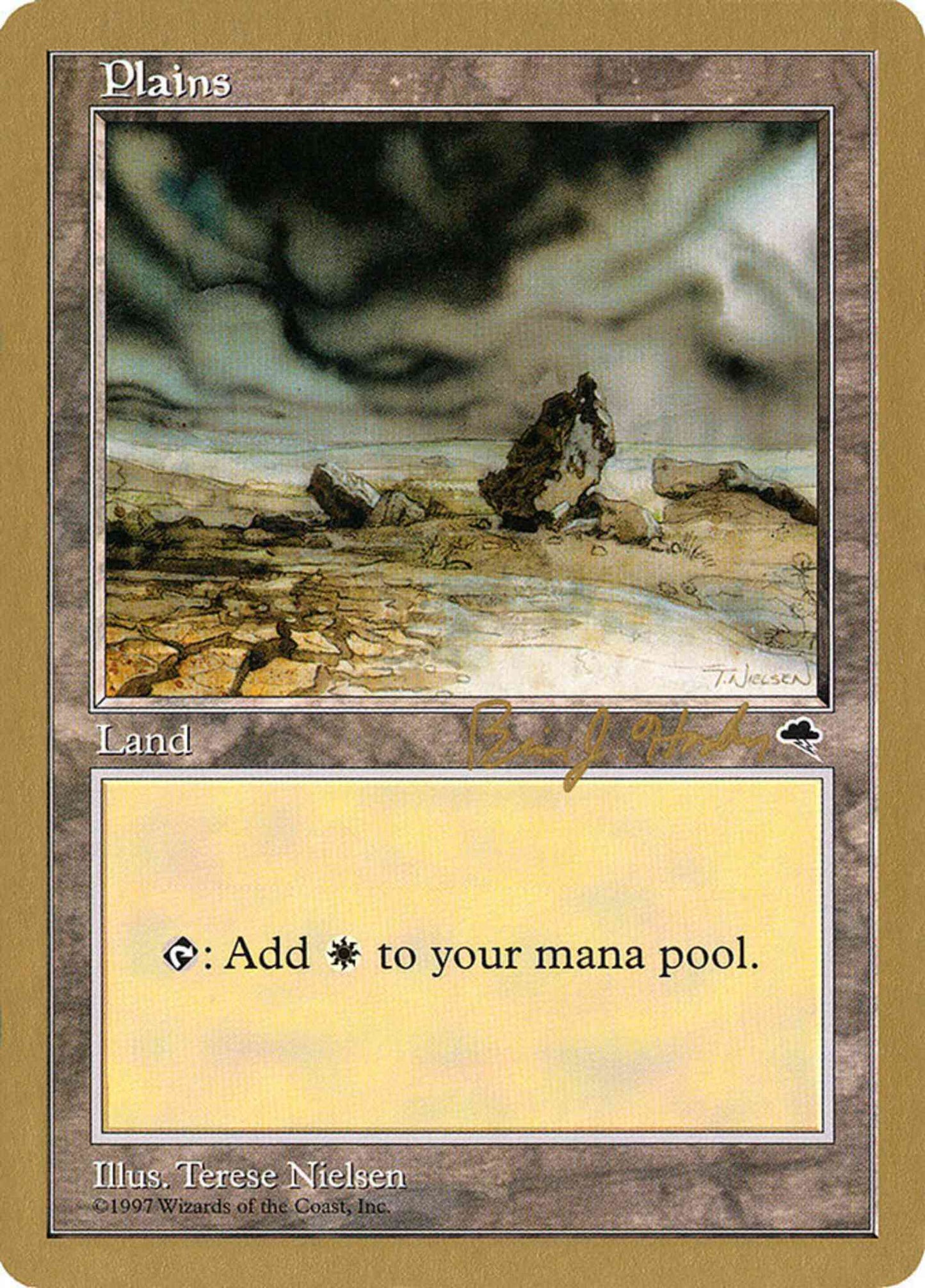 Plains [bh331] [Crumbled Statue] [World Championship Decks 1998] [Non-Foil]