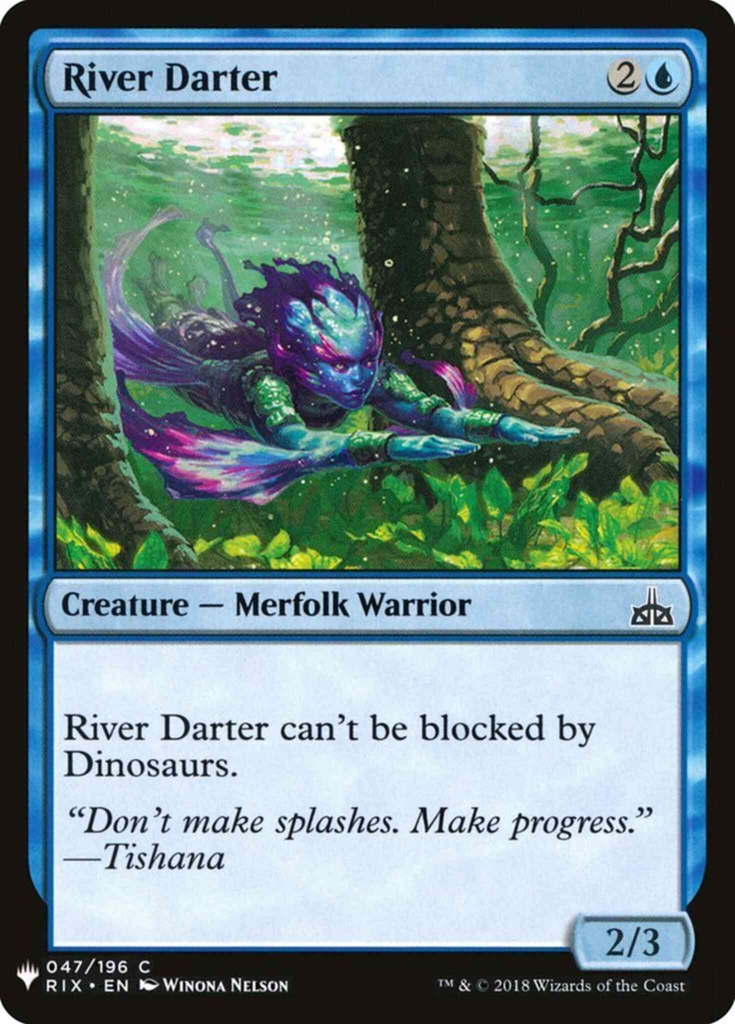 River Darter [RIX-47] [The List] [Non-Foil]