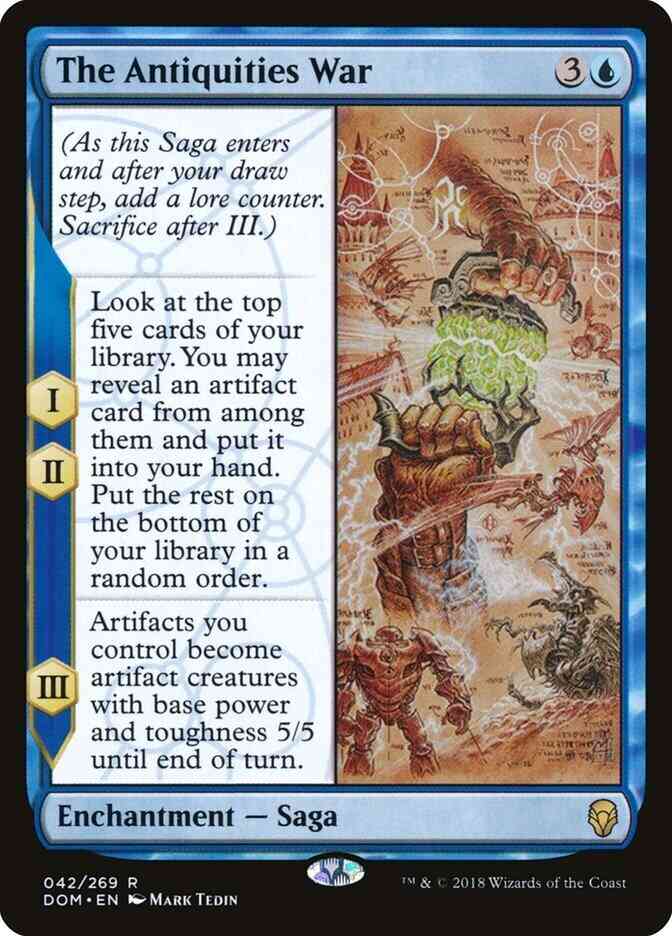 The Antiquities War [42] [Dominaria] [Non-Foil]