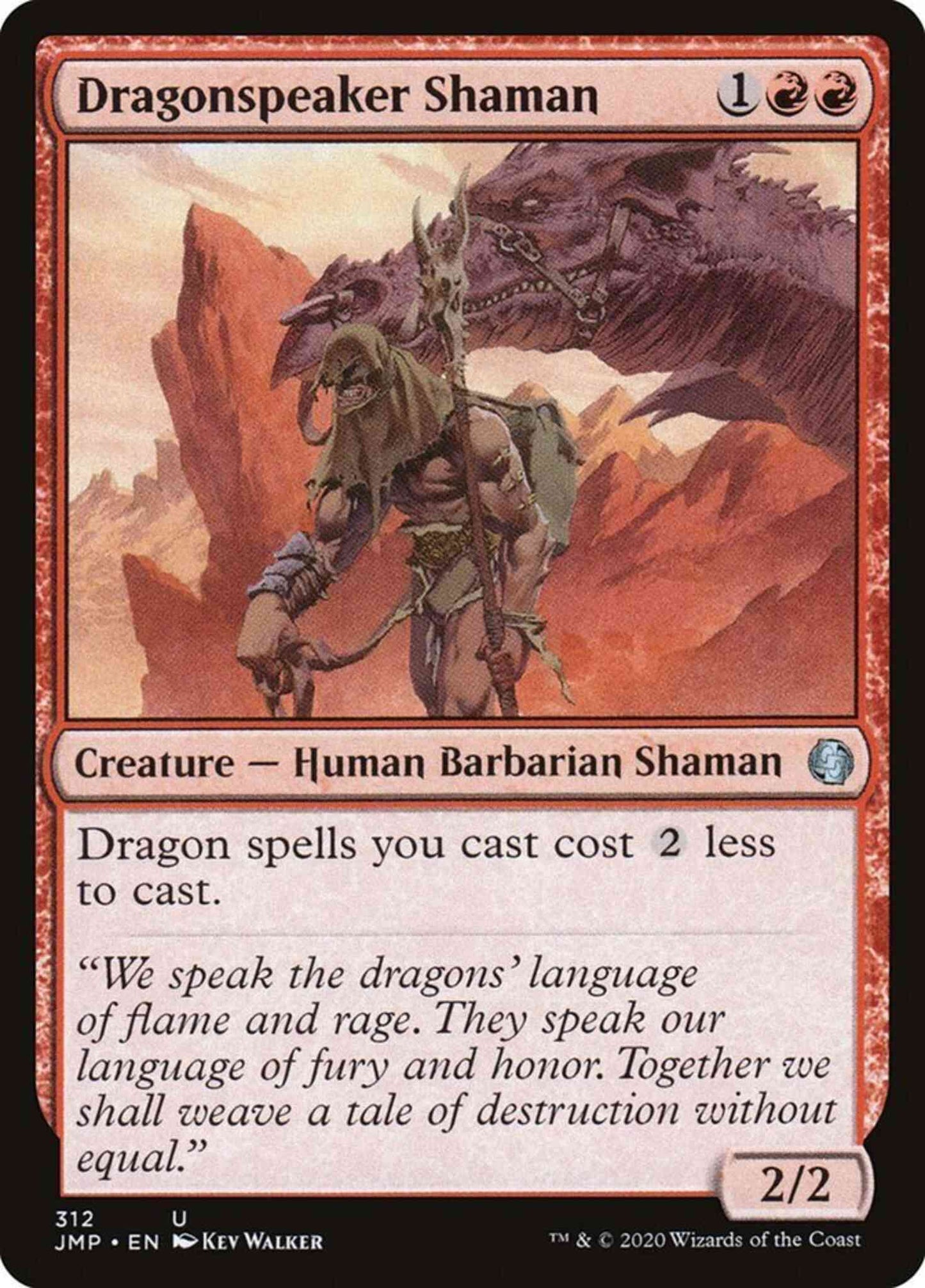 Dragonspeaker Shaman [312] [Jumpstart] [Non-Foil]